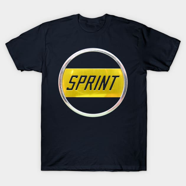 Triumph Dolomite Sprint 1970s classic car emblem T-Shirt by soitwouldseem